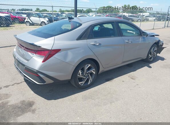 KMHLM4DG3SU881803 2025 HYUNDAI ELANTRA Silver უკანა მარჯვენა