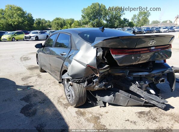 KMHLM4DG3SU926562 2025 HYUNDAI ELANTRA Черный Вид спереди