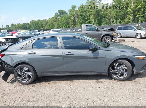 KMHLM4DG3SU958024 2025 HYUNDAI ELANTRA Gray Вид задньої частини салону