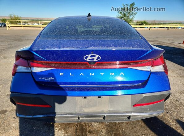KMHLM4DG5RU709105 2024 HYUNDAI ELANTRA Blue Vista trasera