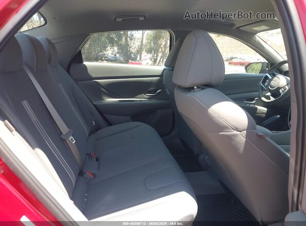 KMHLM4DG5SU034779 2025 HYUNDAI ELANTRA Red VIN sticker view