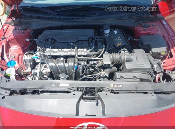 KMHLM4DG5SU034779 2025 HYUNDAI ELANTRA Red Rear view