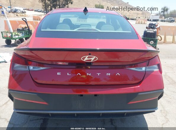 KMHLM4DG5SU034779 2025 HYUNDAI ELANTRA Red 