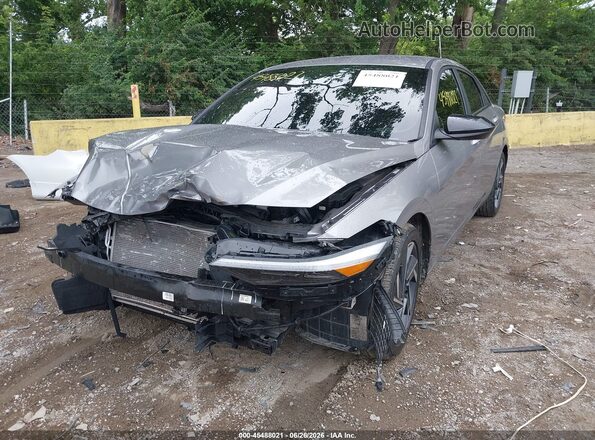 KMHLM4DG5SU873430 2025 HYUNDAI ELANTRA Серый Вид спереди