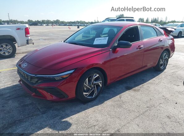 KMHLM4DG5SU896058 2025 HYUNDAI ELANTRA Red Przód lewy