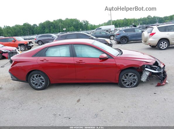KMHLM4DG6RU689995 2024 HYUNDAI ELANTRA Red Սալոնի հետևի տեսք