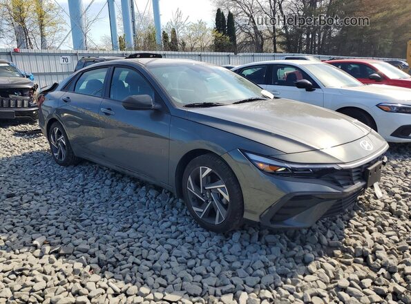 KMHLM4DG6SU975237 2025 HYUNDAI ELANTRA Коричневый Передняя правая четверть