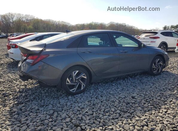 KMHLM4DG6SU975237 2025 HYUNDAI ELANTRA Коричневый Задняя правая четверть
