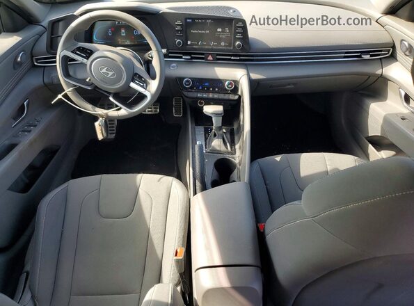 KMHLM4DG6SU975237 2025 HYUNDAI ELANTRA Коричневый Вид панели приборов