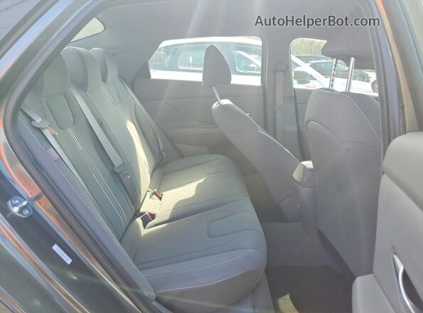 KMHLM4DG6SU975237 2025 HYUNDAI ELANTRA Коричневый Вид задних сидений