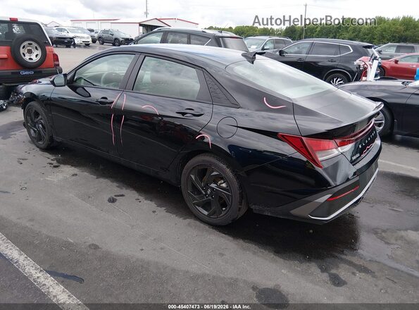 KMHLM4DG7TU114618 2026 HYUNDAI ELANTRA Black Rear left