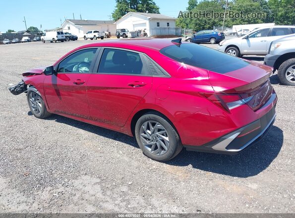 KMHLM4DG8RU707901 2024 HYUNDAI ELANTRA Red Rear left