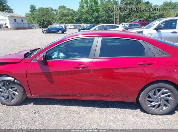 KMHLM4DG8RU707901 2024 HYUNDAI ELANTRA Red 360 interior view