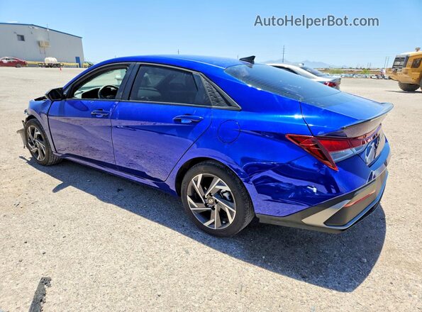 KMHLM4DG8SU024666 2025 HYUNDAI ELANTRA Blue Tył lewy