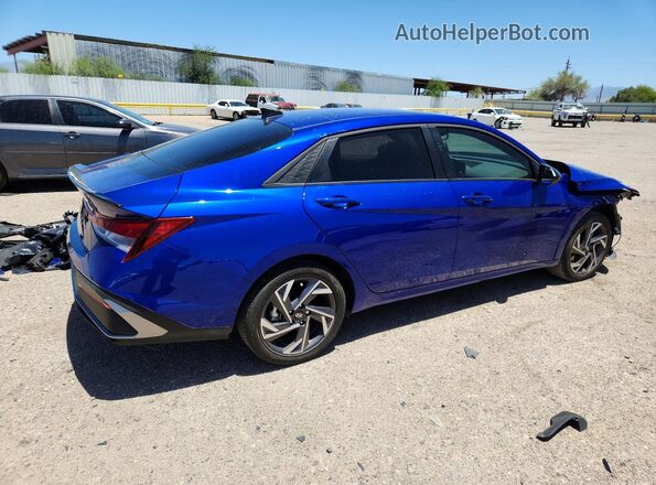 KMHLM4DG8SU024666 2025 HYUNDAI ELANTRA Blue Tył prawy