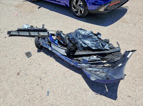 KMHLM4DG8SU024666 2025 HYUNDAI ELANTRA Blue Widok komory silnika