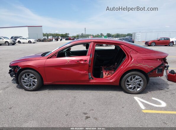 KMHLM4DG9RU763555 2024 HYUNDAI ELANTRA Red 