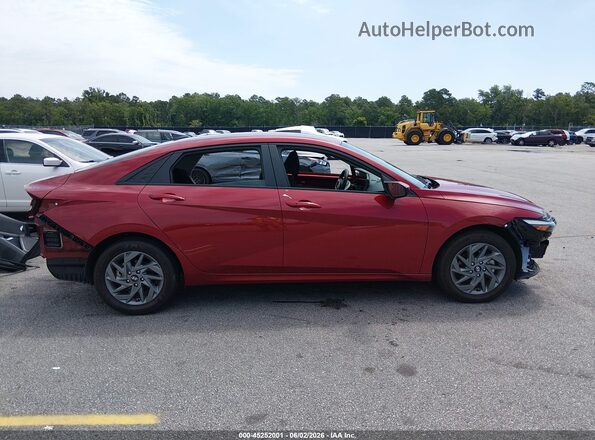 KMHLM4DG9RU763555 2024 HYUNDAI ELANTRA Red Սալոնի 360 աստիճան տեսք
