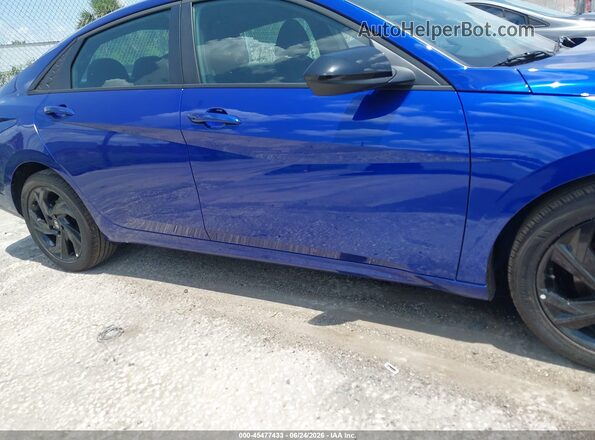 KMHLM4DG9TU155459 2026 HYUNDAI ELANTRA Blue Դիմացի տեսք