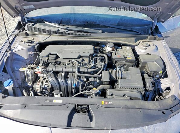 KMHLM4DGXRU692284 2024 HYUNDAI ELANTRA Gray Widok wnętrza z tyłu