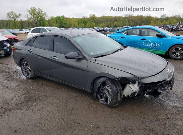 KMHLM4DGXSU925652 2025 HYUNDAI ELANTRA Gray Przód prawy