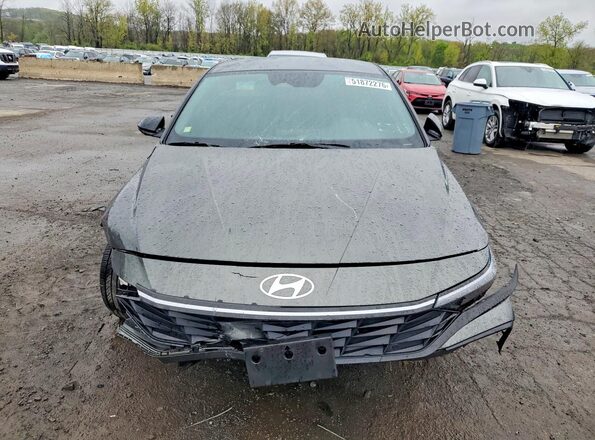 KMHLM4DGXSU925652 2025 HYUNDAI ELANTRA Gray Widok z przodu
