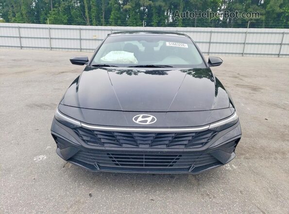 KMHLM4DGXSU951118 2025 HYUNDAI ELANTRA Черный Вид спереди