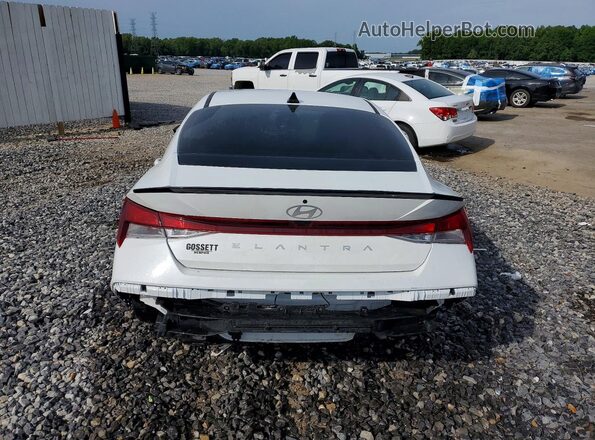 KMHLM4DGXTU100471 2026 HYUNDAI ELANTRA White Widok z tyłu