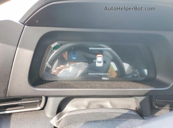 KMHLM4DGXTU100471 2026 HYUNDAI ELANTRA White Widok zestawu wskaźników