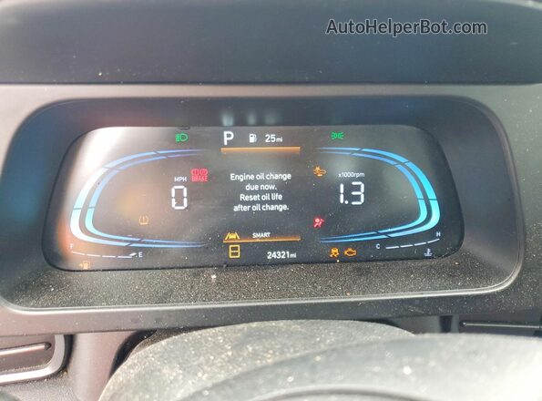 KMHLM4DGXTU137696 2026 HYUNDAI ELANTRA Black Vista del cuadro de instrumentos