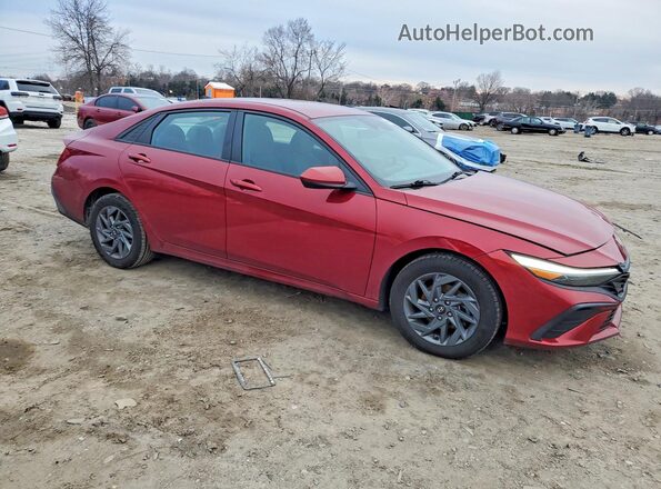 KMHLM4DJ0RU110074 2024 HYUNDAI ELANTRA Red Przód prawy