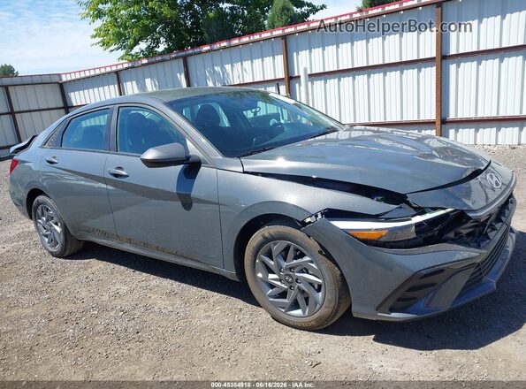 KMHLM4DJ4TU196819 2026 HYUNDAI ELANTRA HYBRID Gray Սալոնի 360 աստիճան տեսք