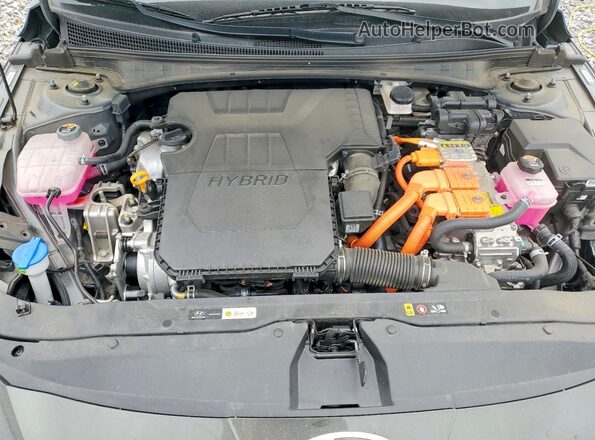 KMHLM4DJ9SU138591 2025 HYUNDAI ELANTRA Gray Rear interior view
