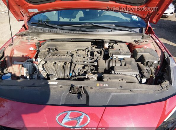 KMHLN4AG0MU168250 2021 HYUNDAI ELANTRA Red Rear view