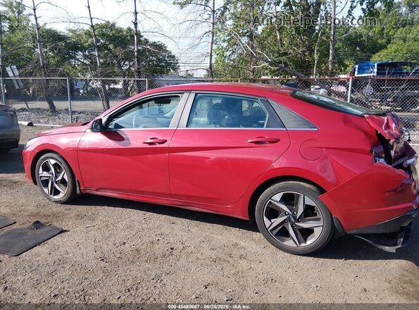 KMHLN4AG0MU168250 2021 HYUNDAI ELANTRA Red 360 interior view