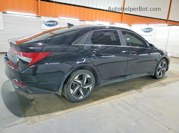 KMHLN4AG7PU502648 2023 HYUNDAI ELANTRA Black Հետևի աջ