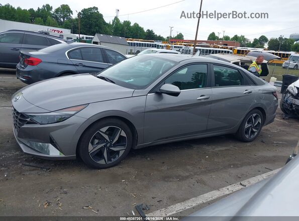 KMHLN4AJ0MU003715 2021 HYUNDAI ELANTRA HYBRID Silver სალონის 360-გრადუსიანი ხედი
