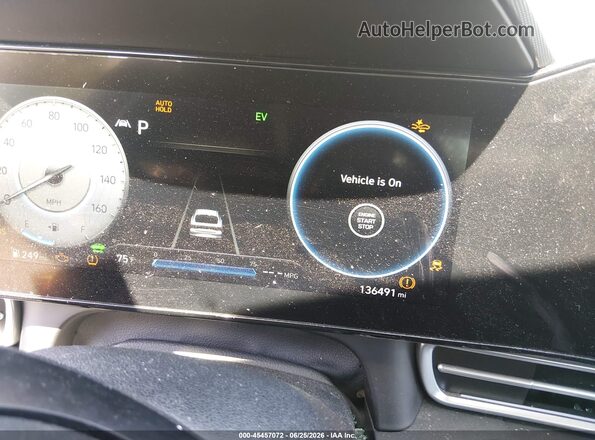 KMHLN4AJ3NU014886 2022 HYUNDAI ELANTRA HYBRID Silver უკანა სავარძლების ხედი