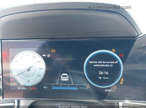 KMHLN4AJ8PU068042 2023 HYUNDAI ELANTRA HYBRID Синий Вид задних сидений