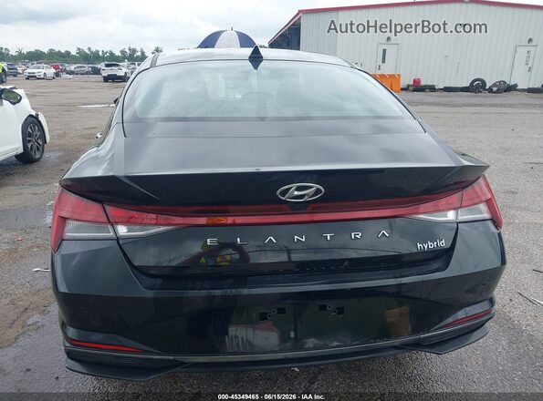 KMHLN4AJXPU034393 2023 HYUNDAI ELANTRA HYBRID Black 