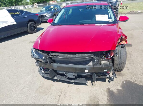 KMHLP4AG0NU262592 2022 HYUNDAI ELANTRA Red წინა ხედი