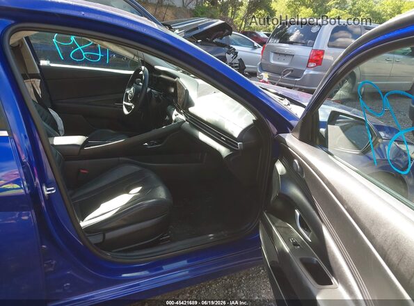 KMHLP4AG2NU229061 2022 HYUNDAI ELANTRA Blue Vista interior delantera