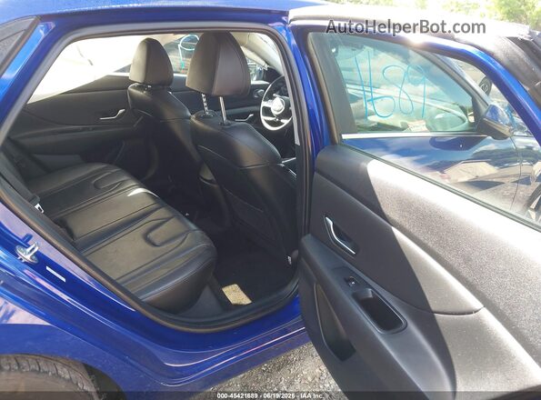 KMHLP4AG2NU229061 2022 HYUNDAI ELANTRA Blue Vista de la etiqueta del VIN