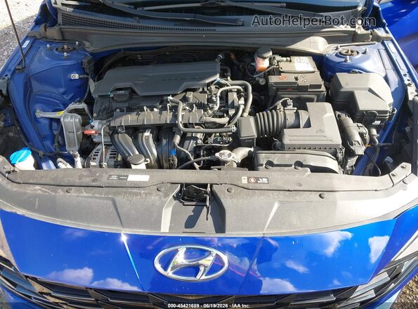 KMHLP4AG2NU229061 2022 HYUNDAI ELANTRA Blue Vista trasera