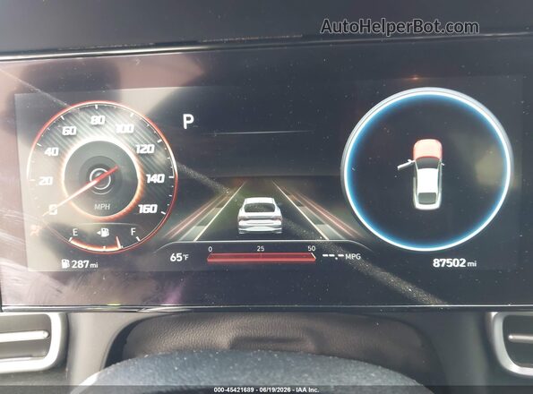 KMHLP4AG2NU229061 2022 HYUNDAI ELANTRA Blue Vista de los asientos traseros
