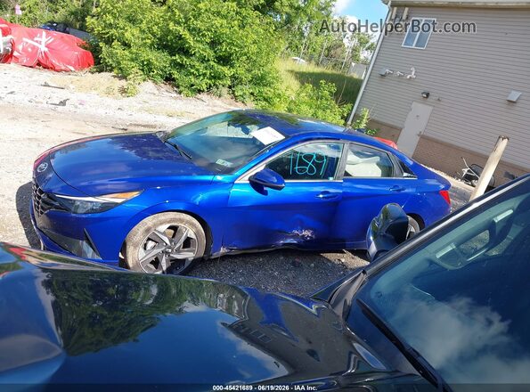 KMHLP4AG2NU229061 2022 HYUNDAI ELANTRA Blue 