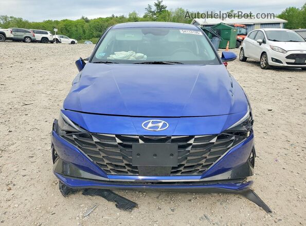 KMHLP4AG2PU482402 2023 HYUNDAI ELANTRA Синий 