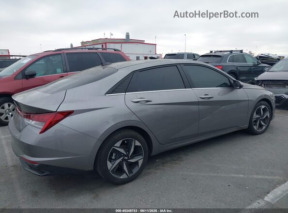 KMHLP4AG3PU403299 2023 HYUNDAI ELANTRA Gray ხელსაწყოთა პანელის ხედი