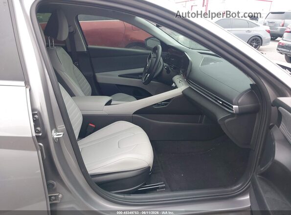 KMHLP4AG3PU403299 2023 HYUNDAI ELANTRA Gray წინა სალონის ხედი