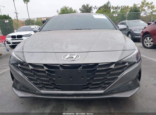KMHLP4AG3PU403299 2023 HYUNDAI ELANTRA Gray წინა პანელის ხედი